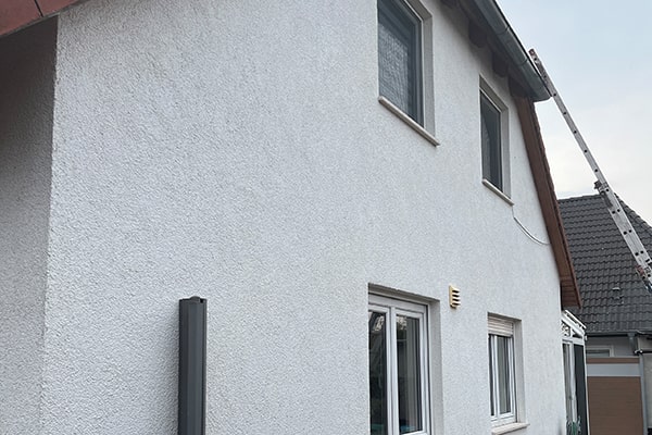 Fassade Einfamilienhaus nachher